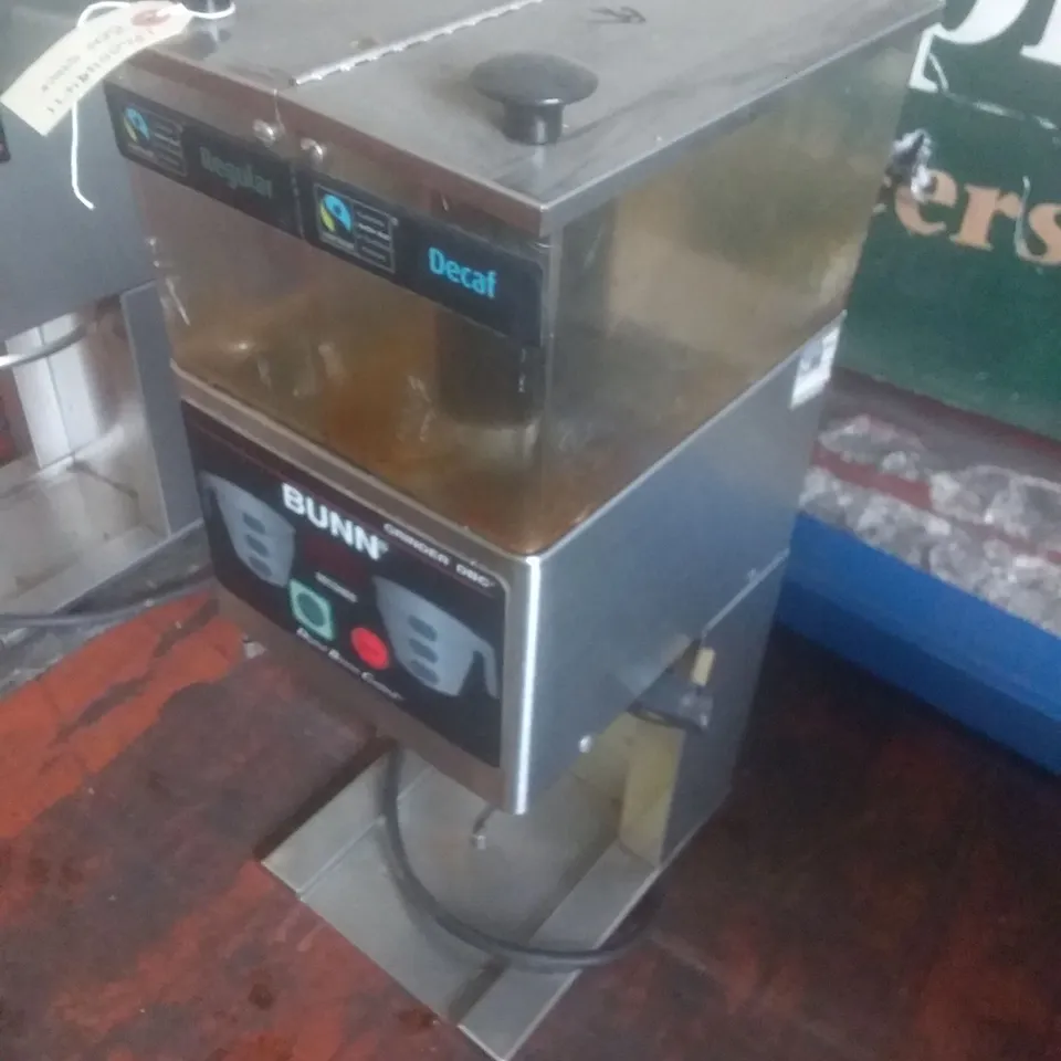 BUNN DIGITAL BREWER CONTROL GRINDER LPG0049471