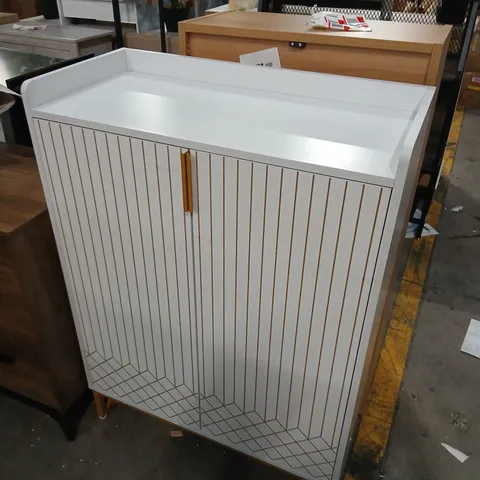 25 PAIR SHOE STORAGE CABINET