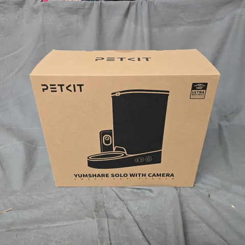 BOXED AND SEALED PETKIT YUMSHARE SOLO WITH CAMERA SMART PER FEEDER
