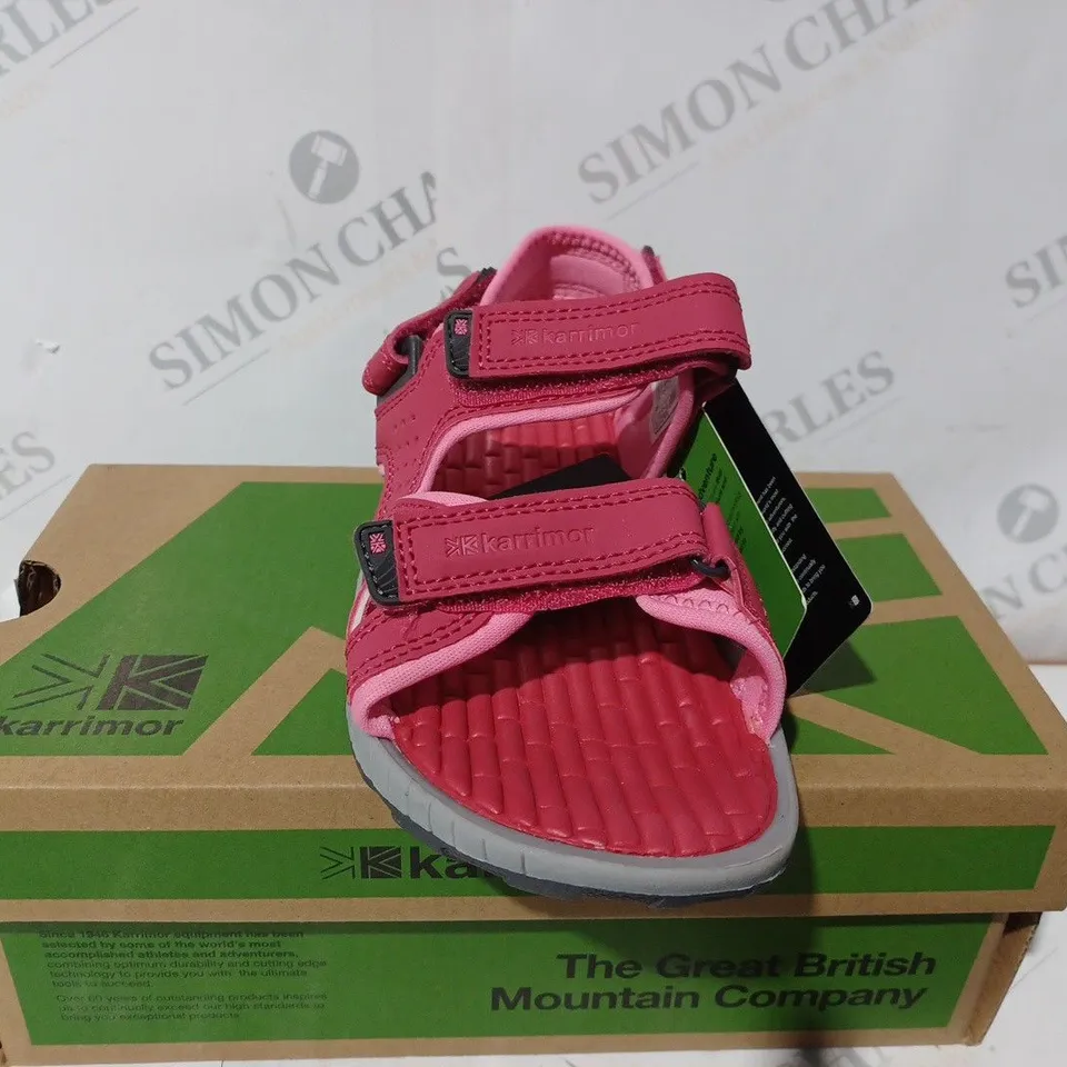 BOXED KARRIMOR ANTIBES SANDALS SIZE KIDS 33