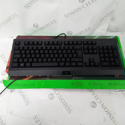 BOXED RAZER CYNOSA LITE ESSENTIAL GAMING KEYBOARD