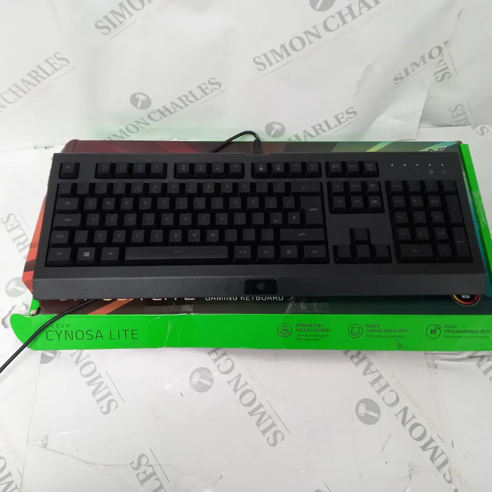 BOXED RAZER CYNOSA LITE ESSENTIAL GAMING KEYBOARD