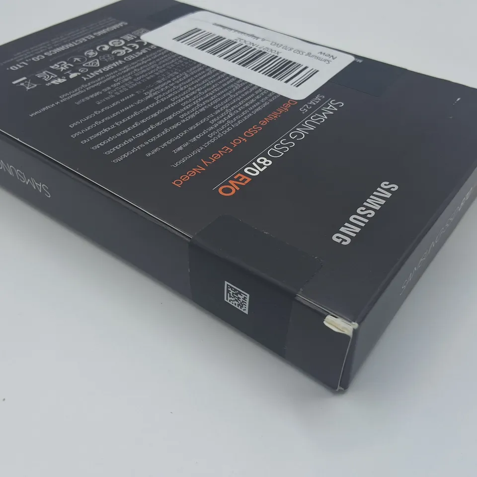 SEALED SAMSUNG 500GB 870 EVO SATA 2.5" SOLID STATE DRIVE 