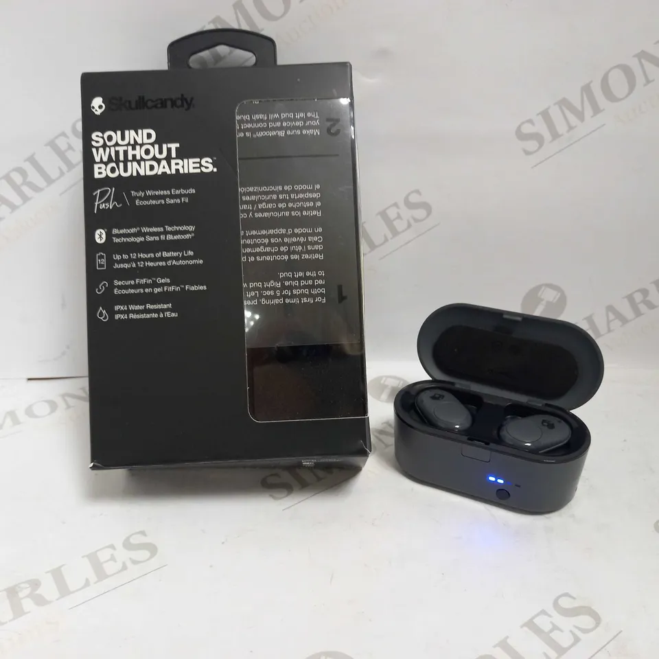 SKULLCANDY PUSH WIRELESS EARPHONES RRP £99
