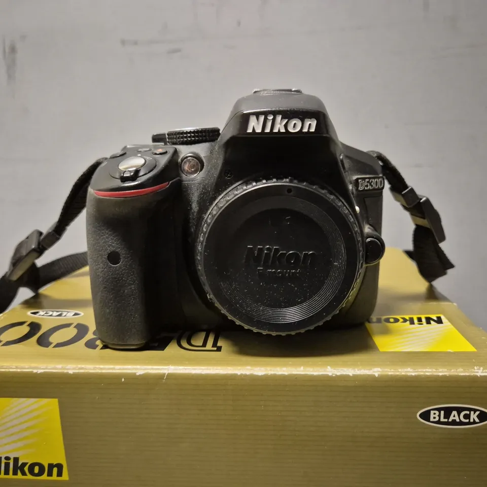BOXED NIKON D5300 DSLR CAMERA - BODY ONLY