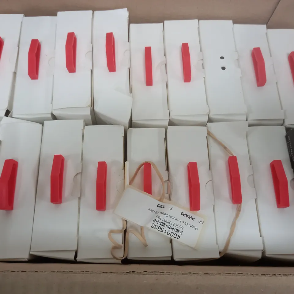 BOX OF APPROX 18 OTTER ZAGG MINUTE ONE PREMIUM BUNDLE FOR SAMSUNG GALAXY S20 ULTRA 5G