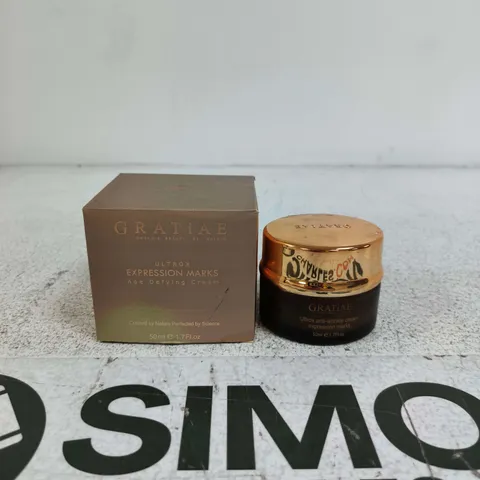 GRATIAE ULTROX EXPRESSION MARKS AGE DEFYING CREAM, 50ML