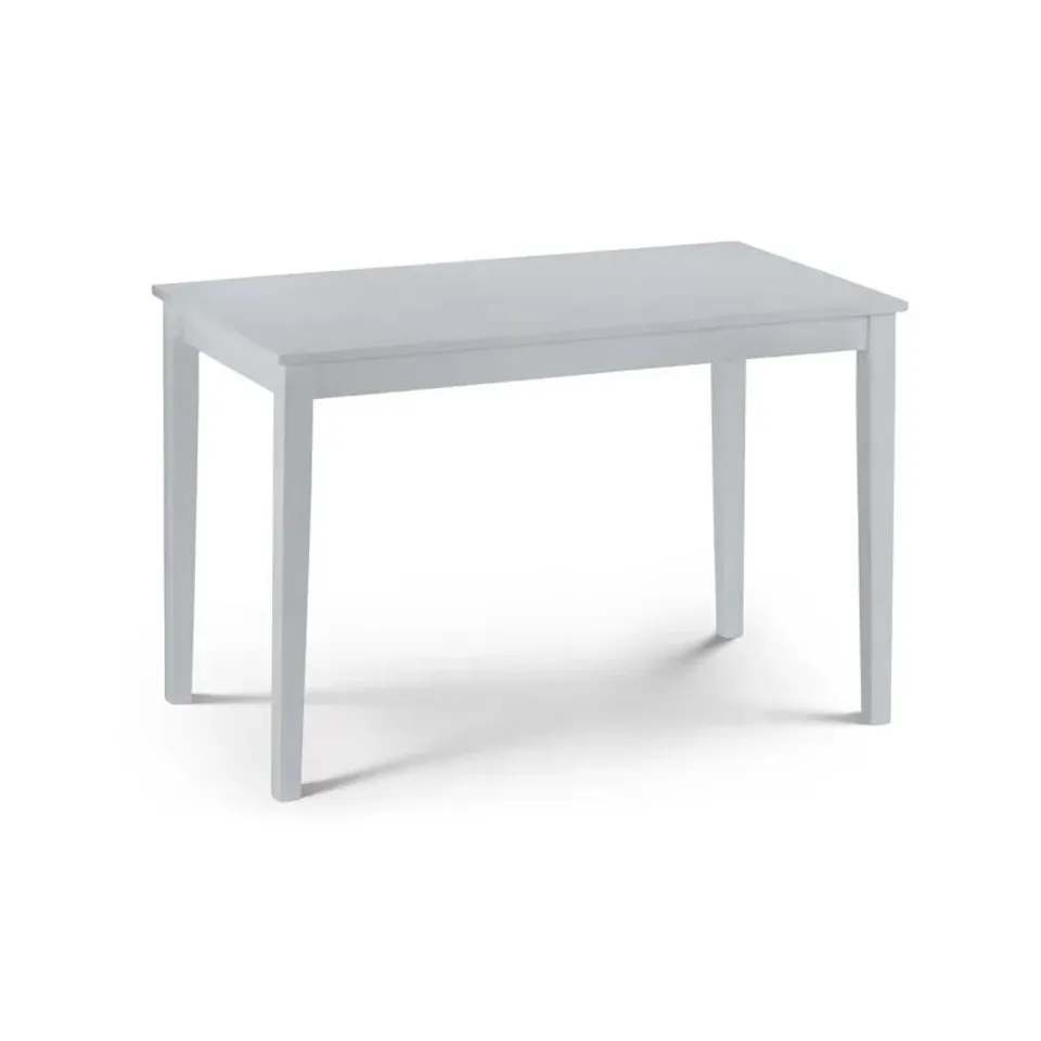 BOXED DARILLE 4-PERSON DINING TABLE IN STONE GREY (1 BOX)