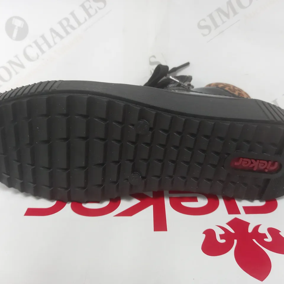 BOXED RIEKER ANTISTRESS HIGH TOP TRAINER CUFFED SIZE 5