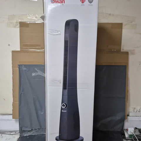 BOXED SWAN 44" FREESTANDING TOWER FAN - COLLECTION ONLY 