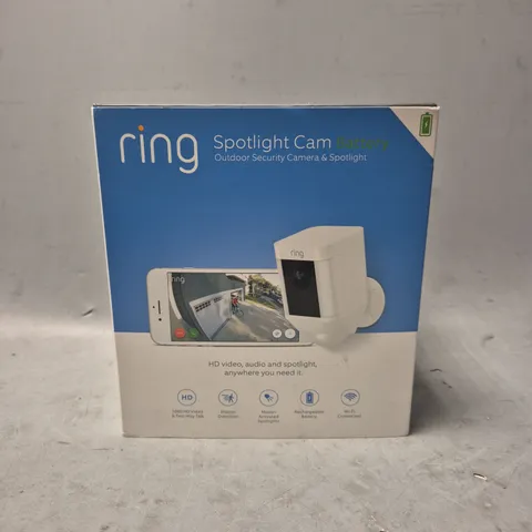 BOXED RING SPOTLIGHT CAMERA