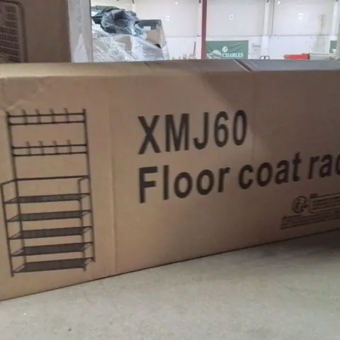 BOXED FLOOR COAT RACK