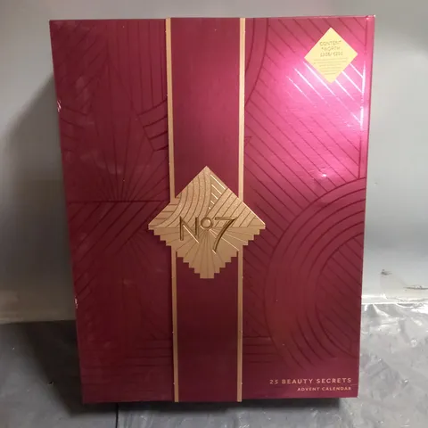 BOXED NO7 BEAUTY ADVENT CALENDER