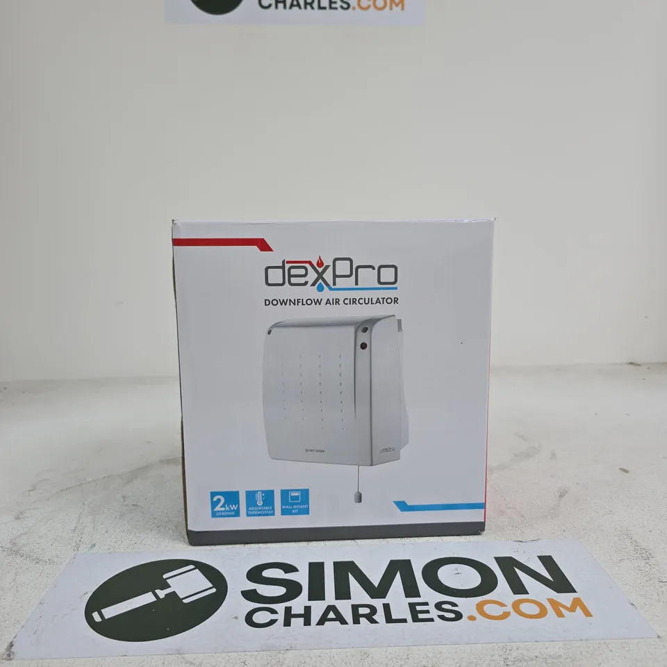 DEXPRO DOWNFLOW AIR CIRCULATOR BOXED