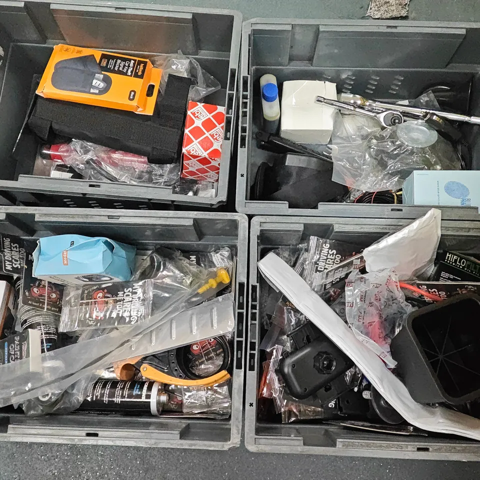 ASSORTED CAR PARTS & ACCESSORIES, TOOLS & HARDWARE – MIXED LOT