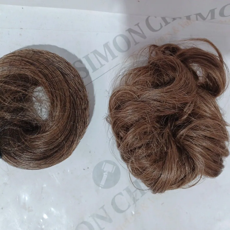 BOXED EASILOCKS SET OF 2 POWER SCRUNCHIES - FUDGE BROWN