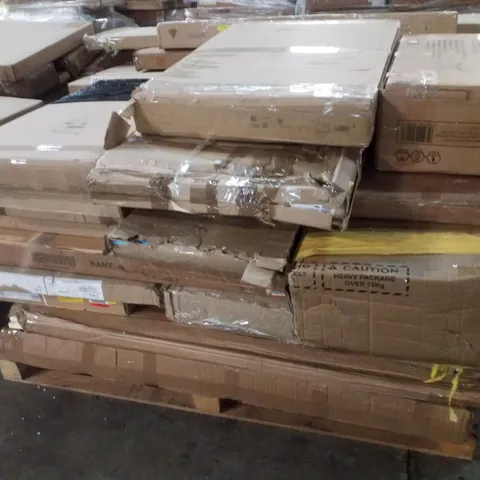PALLET CONTAINING ASSORTED FLATPACK FURNITURE PARTS