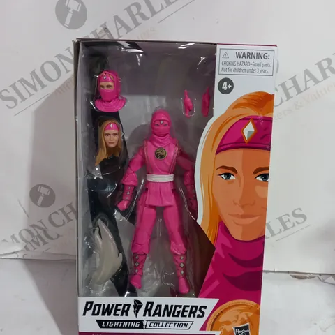 BOXED HASBRO POWER RANGER LIGHTNING MIGHTY MORPHIN NINJA PINK RANGER