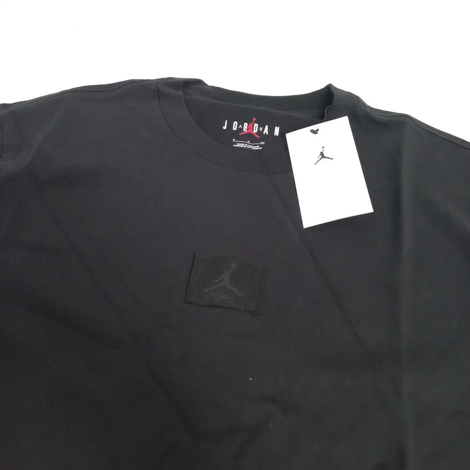 JORDAN JUMPMAN T-SHIRT – BLACK, MEN'S - SIZE S