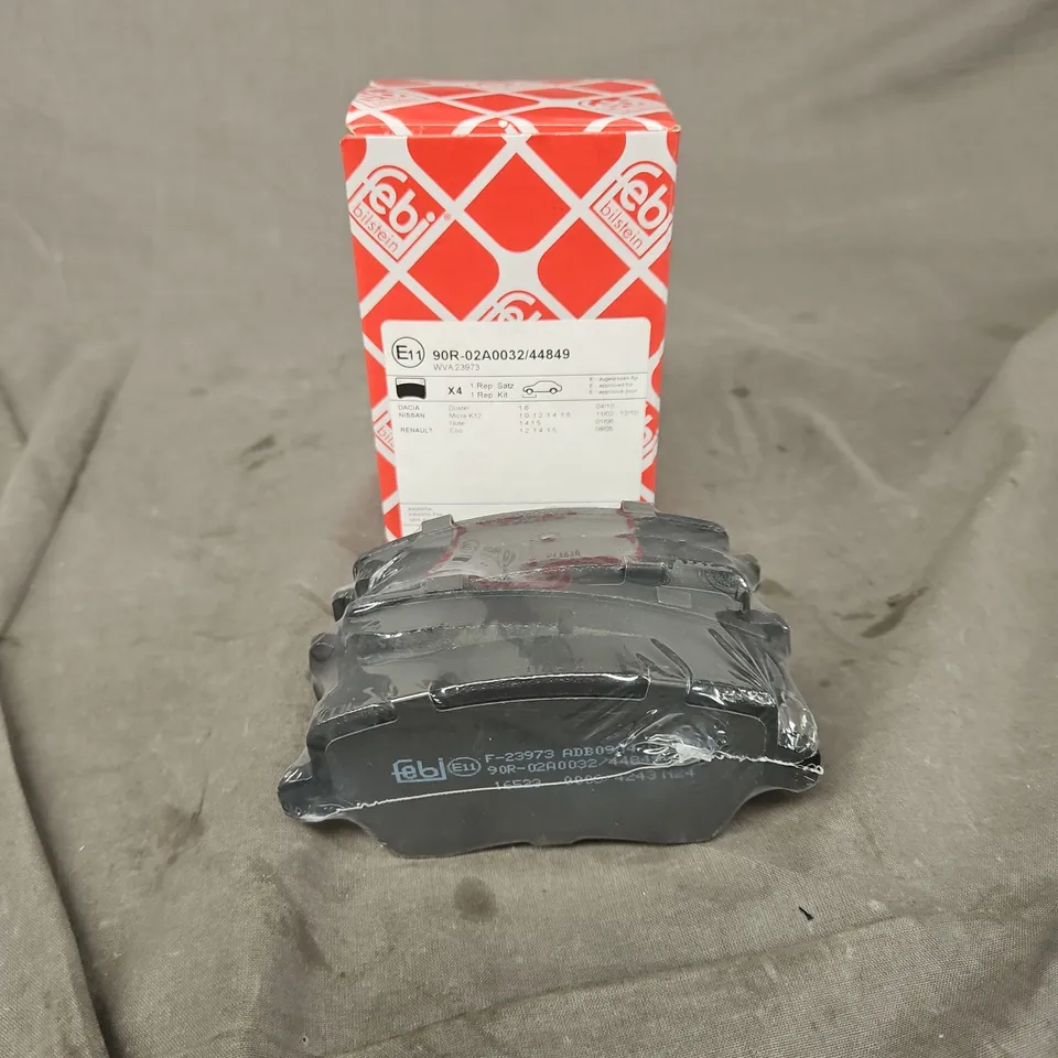BOXED FEBI BILSTEIN BRAKE PAD SET TO FIT NISSAN 16523