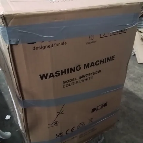 BOXED SWAN SW75150W 9KG 1400RPM WASHING MACHINE - WHITE