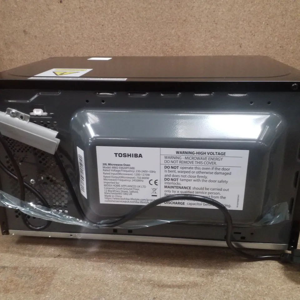 BOXED TOSHIBA MM2-EM20PF(MB) 20L MICROWAVE OVEN 