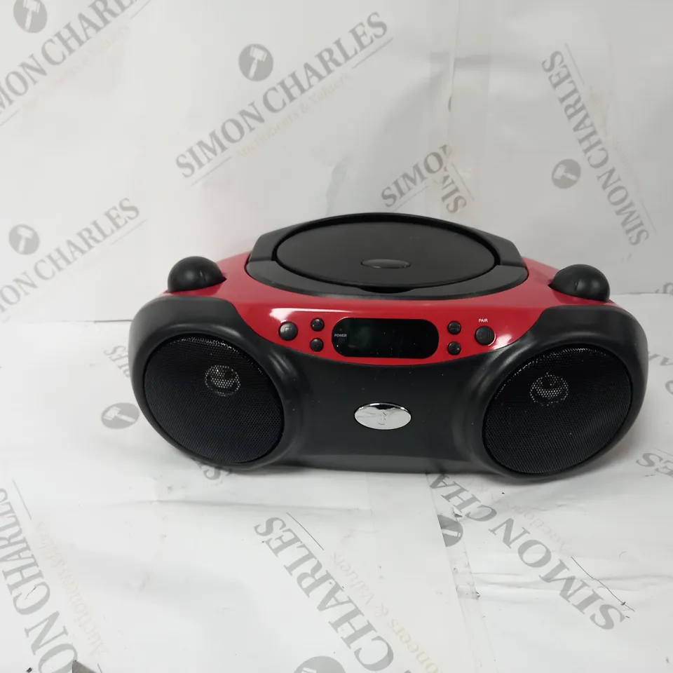 BOXED ASDA TECH BLUETOOTH CD BOOMBOX
