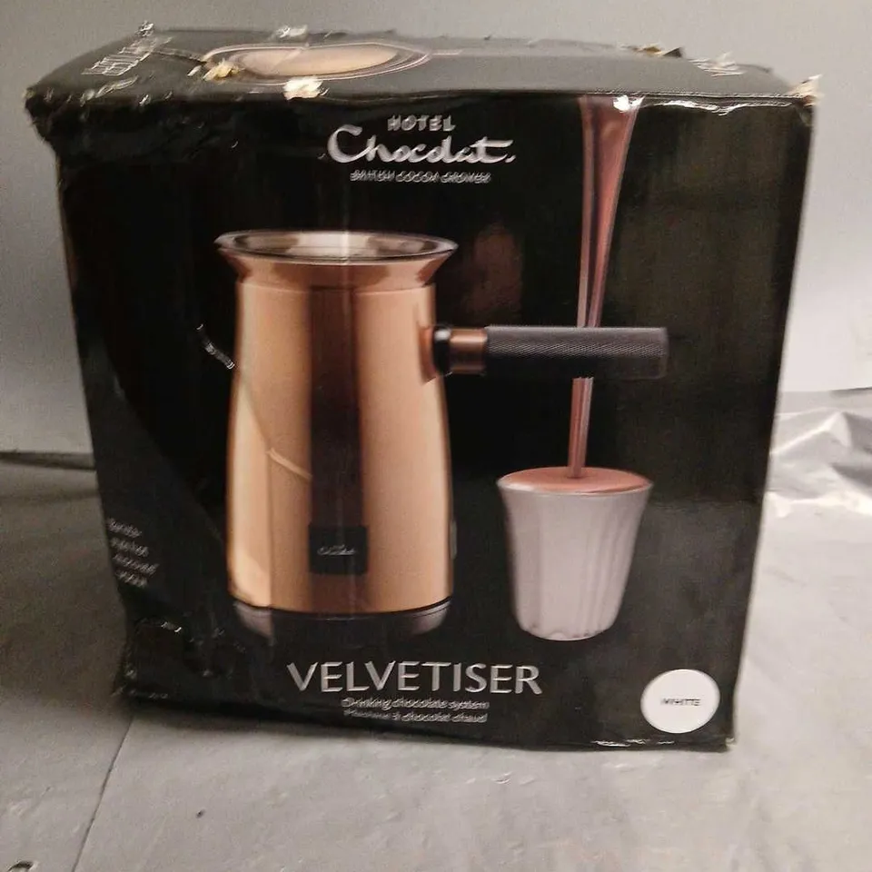 HOTEL CHOCOLATE VELVETISER DRINKING SYSTEM SYSTEM