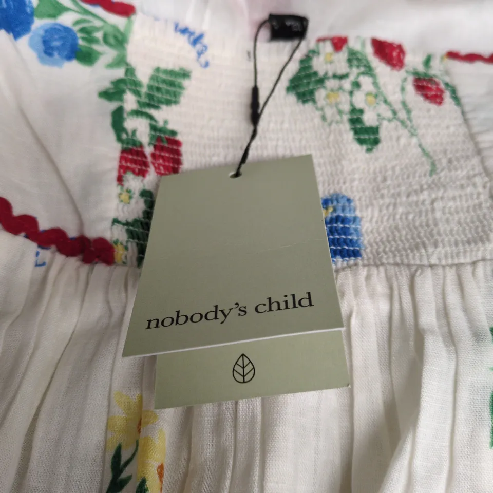 NOBODYS CHILD YELLOW HALLIE MIDI DRESS UK4 WITH TAGS