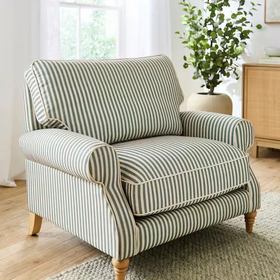 NAOMI STRIPE ARMCHAIR