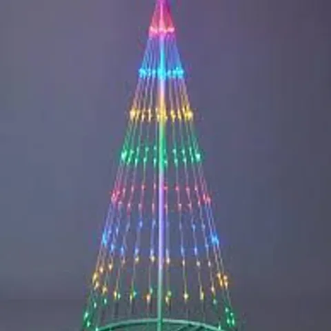 5.5FT WATERFALL LED INDOOR/OUTDOOR CHRISTMAS TREE LIGHT - COLLECTION ONLY