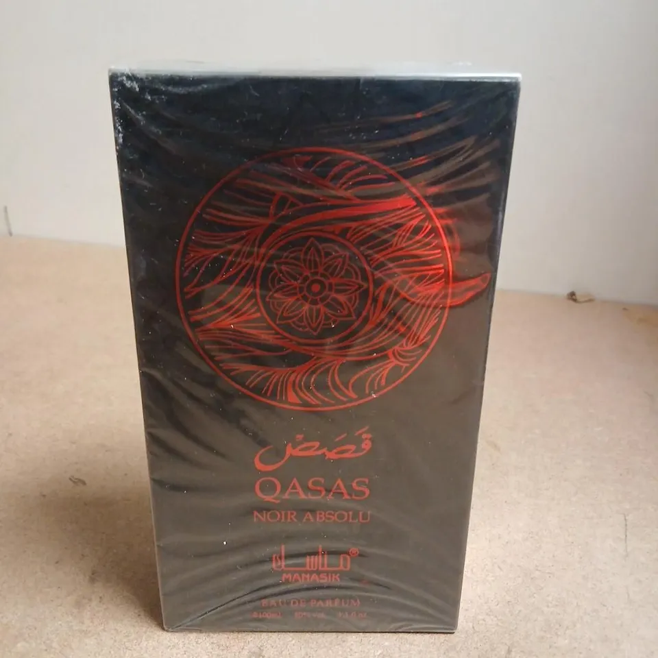 BOXED QASAS NOIR ABSOLU MANASIK EAU DE PARFUM 100ML