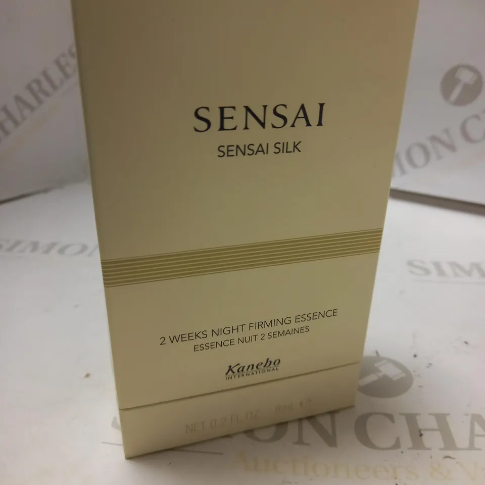 SENSAI 2 WEEKS NIGHT FIRMING ESSENCE, SILK 8 ML