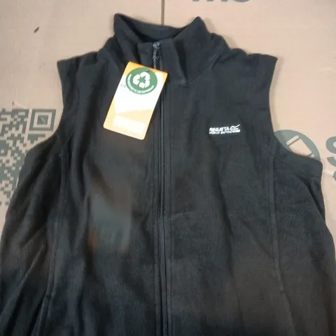 REGATTA GREAT OUTDOORS FLEECE JACKET – BLACK, UK 12 