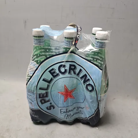 SAN PELLEGRINO SPARKLING NATURAL MINERAL WATER 6X1L