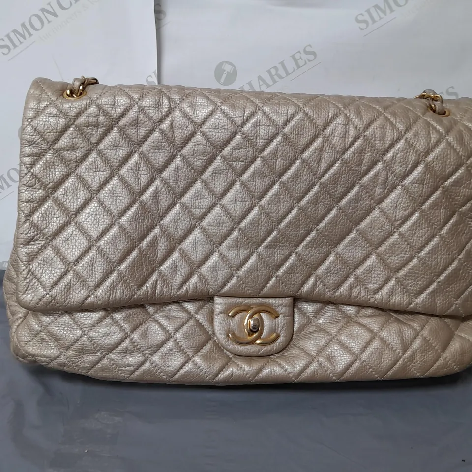 CHANEL GOLD EFFECT HANDBAG