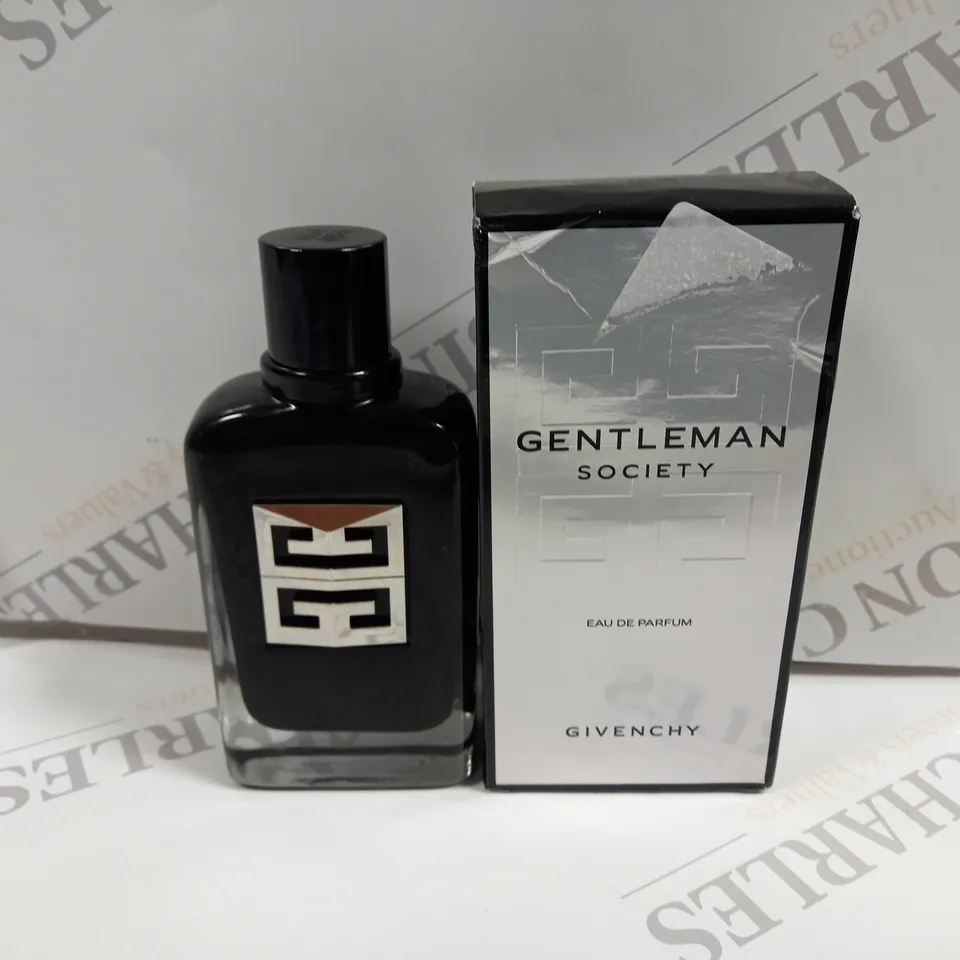 BOXED GIVENCHY GENTLEMAN SOCIETY EAU DE PARFUM 100ML