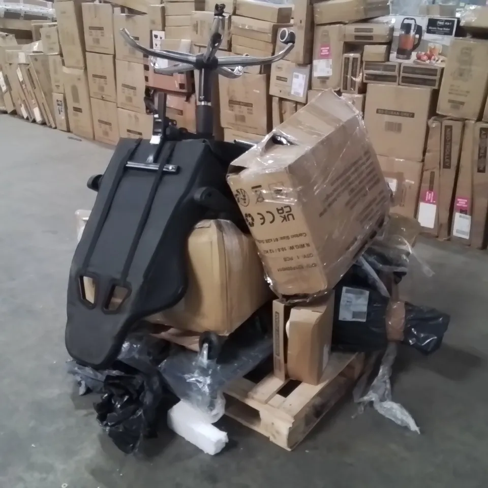 PALLET CONTAINING VARIOUS FURNITURE PARTS/CONSUMER GOODS 