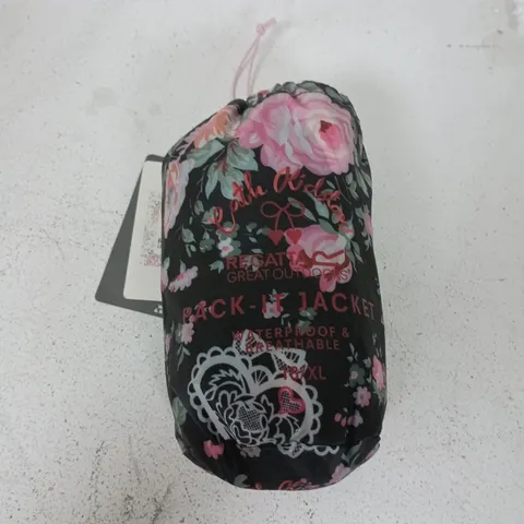 REGATTA LADIES CATH KIDSTON PACK IT JACKET - HACKNEY ROSE - SIZE 18