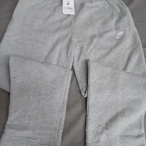 NIKE MENS GREY JOGGERS - LARGE