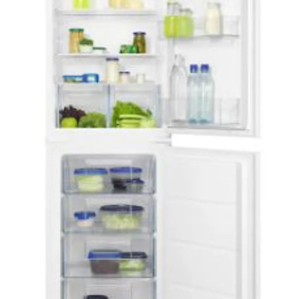 ZANUSSI INTEGRATED 50/50 FRIDGE FREEZER 267L Model ZNFN18FS5 RRP £542