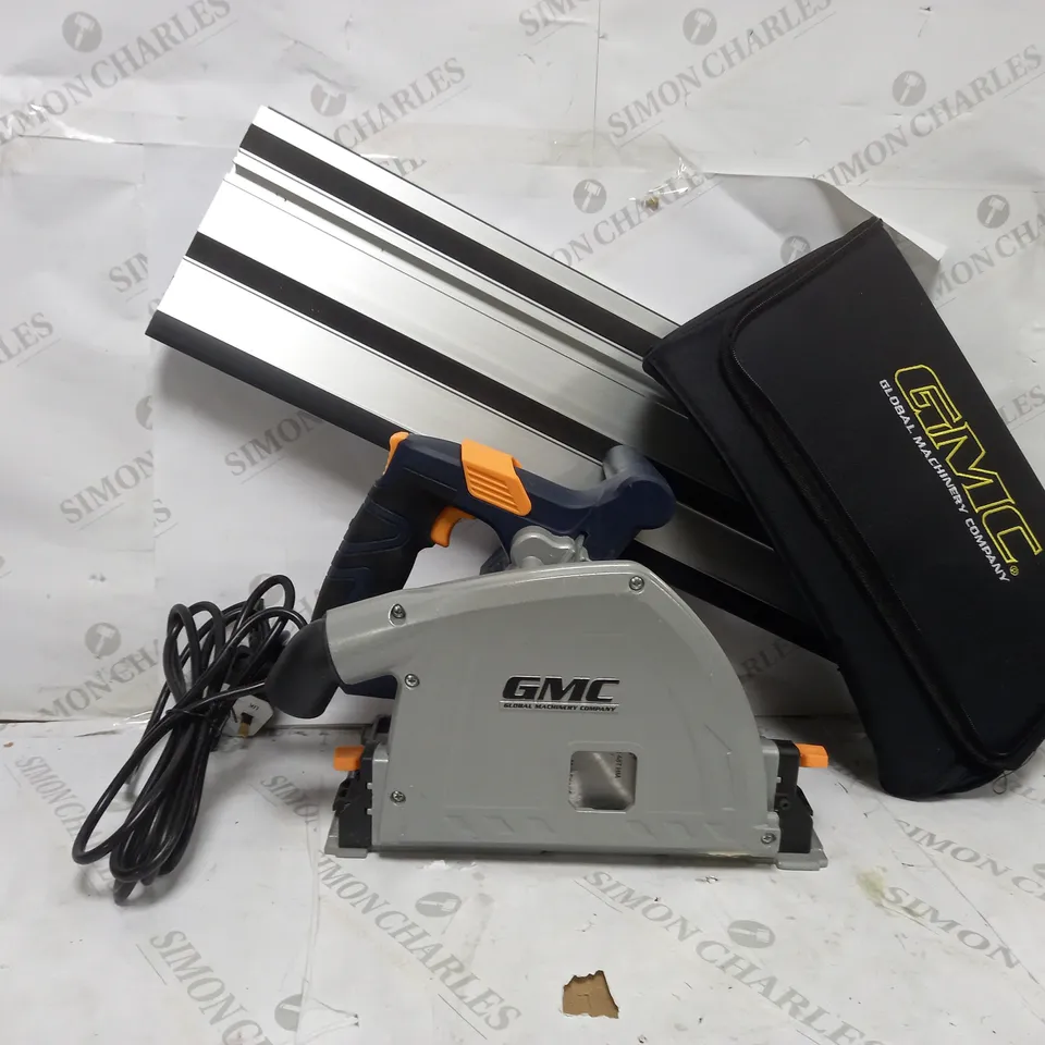 GMC GTS165 - 1400W 165MM (6½") PLUNGE SAW & TRACK KIT 230V
