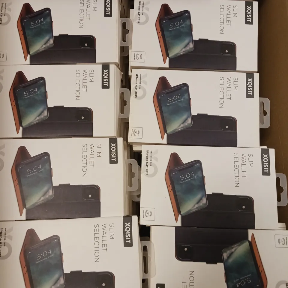 APPROXIMATELY 60 XQISIT SLIM WALLET SELECTION PROTECTIVE CASES FOR IPHONE 6.1" 2019 MODEL 