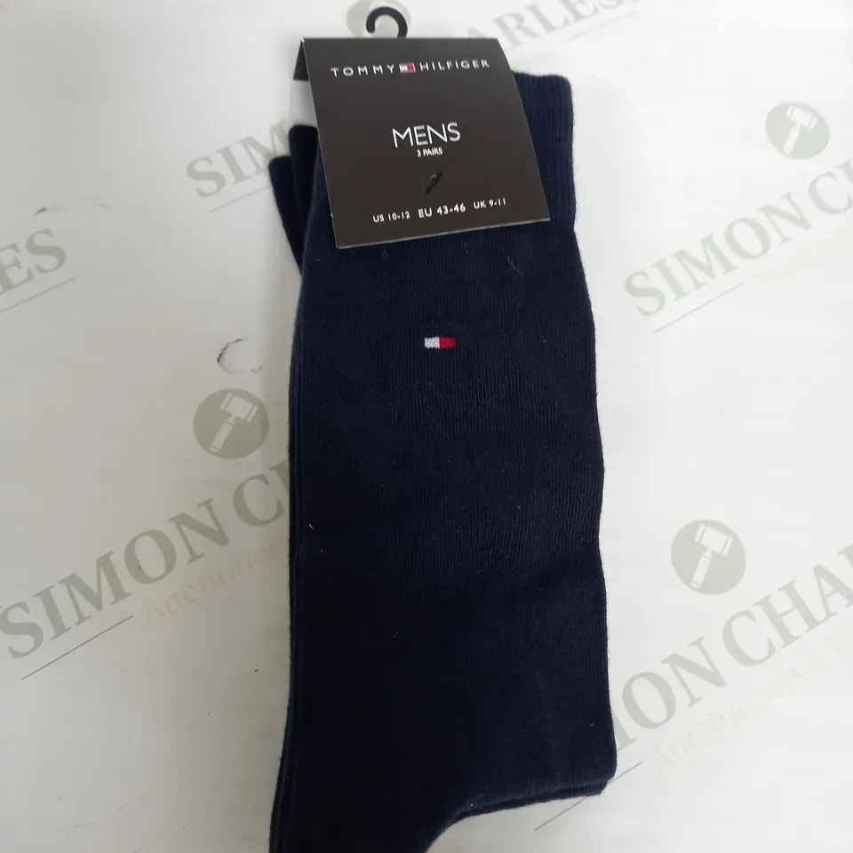 PACK OF 3 TOMMY HILFIGER SOCKS SIZE 9-11