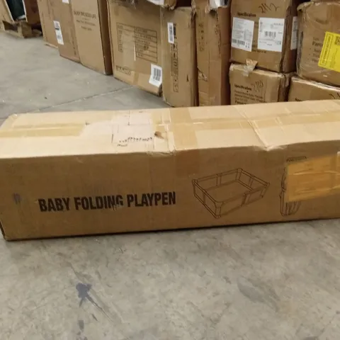 BOXED BABY FOLDING PLAYPEN