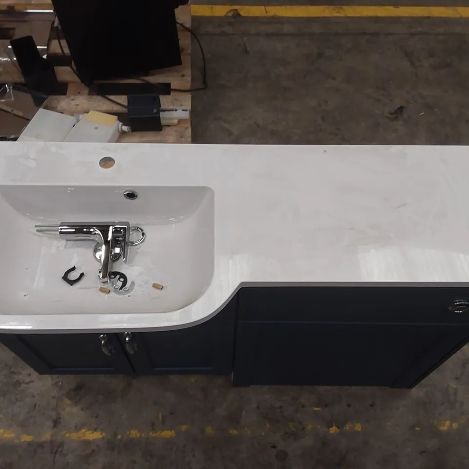 BATHROOM WC VANITY UNIT WITH BASIN 