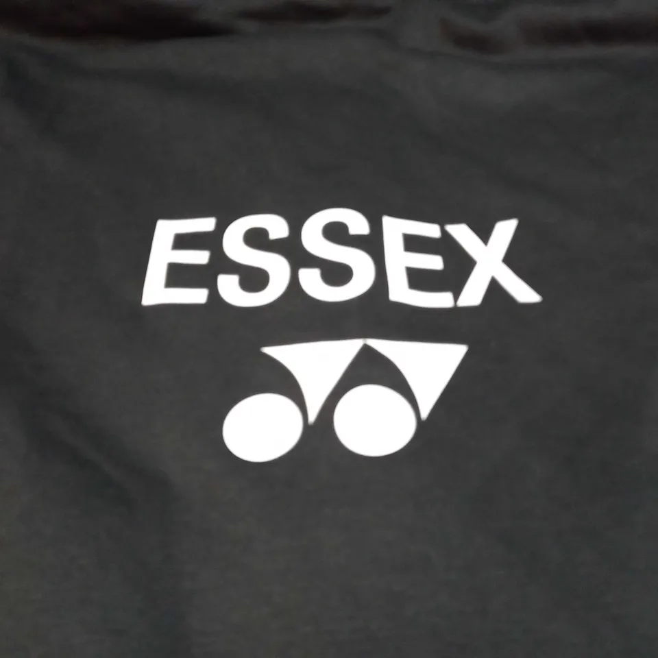 YONEX 'ESSEX' BACK PRINT ZIP UP HOODIE IN BLACK - EU LARGE