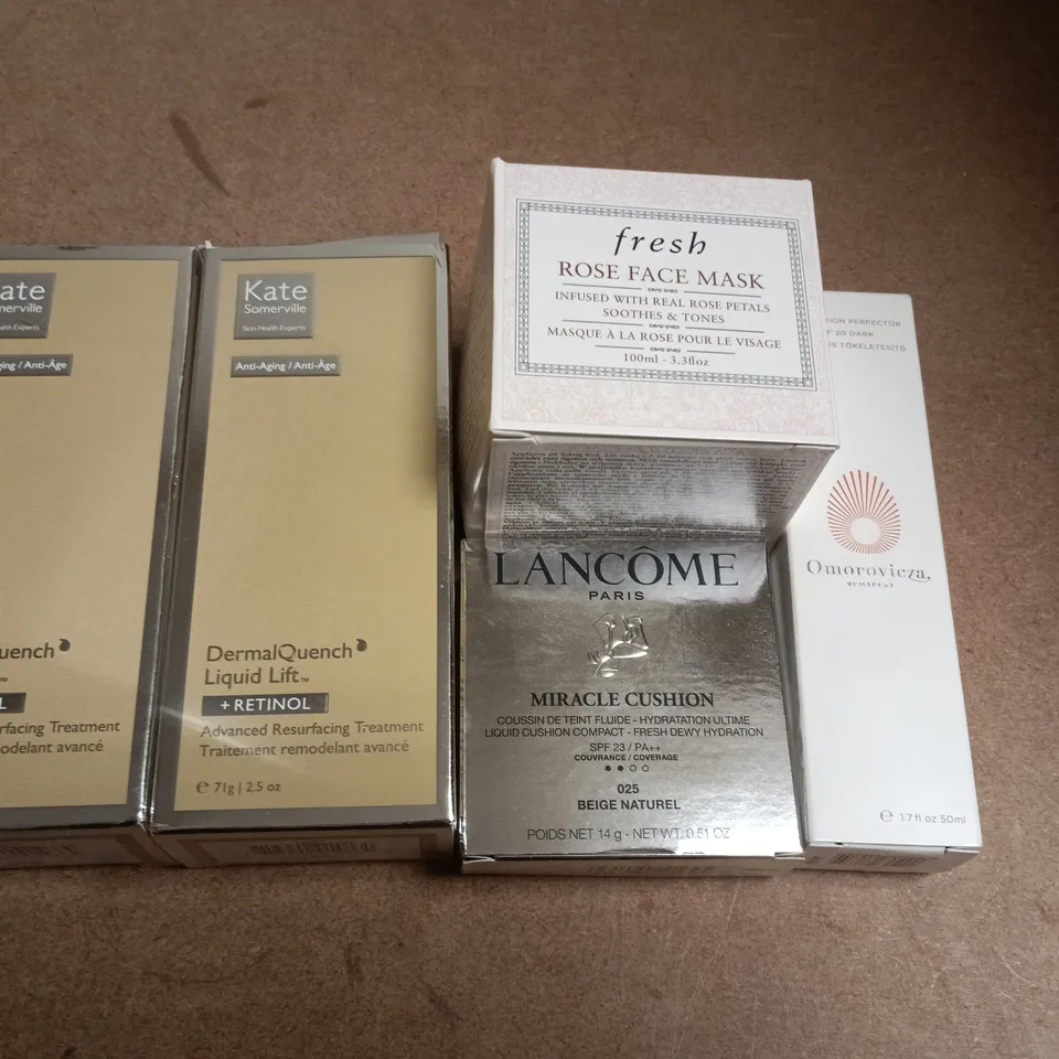 TEN ASSORTED PRODUCTS TO INCLUDE; LANCÔME, KATE SOMERVILLE, CLARINS, FILORGA, FRESH & MORE