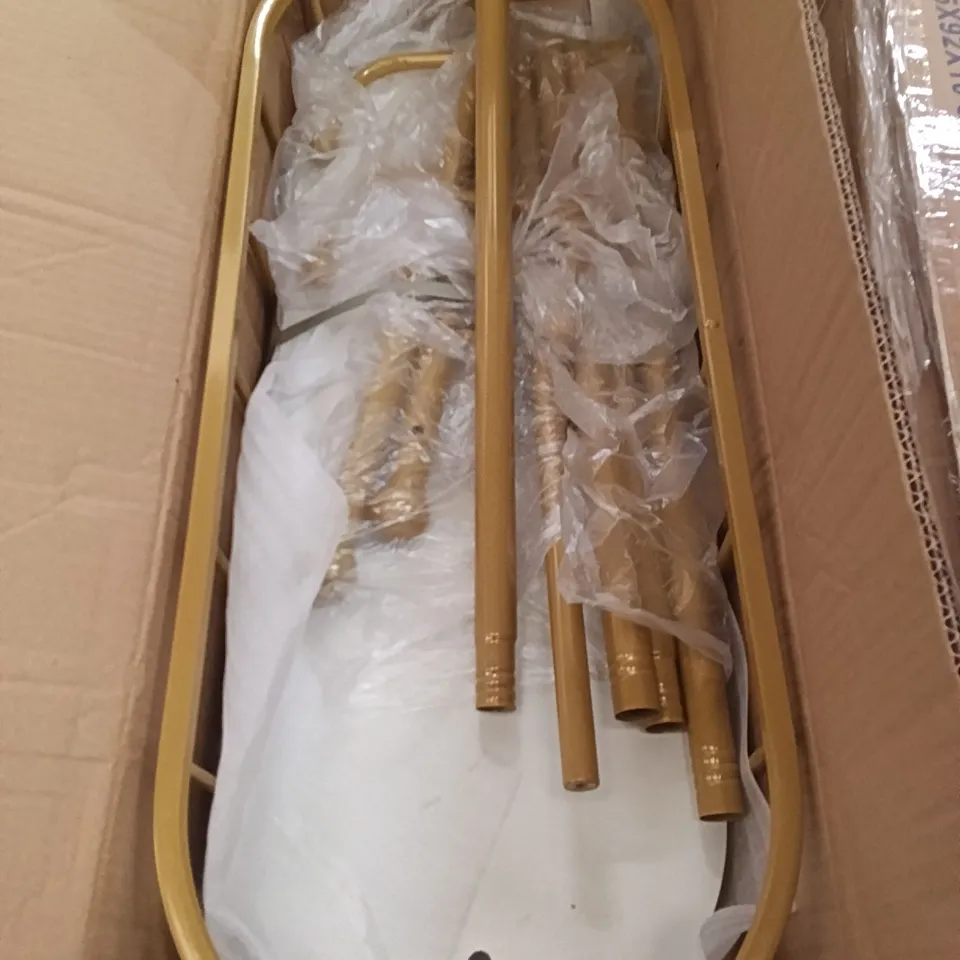 BOXED ROLLING STORAGE ART - GOLD