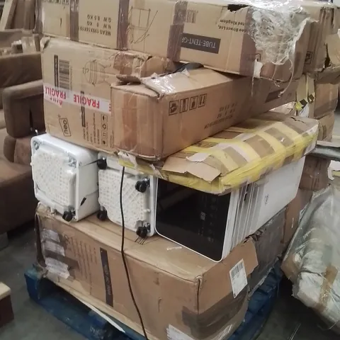 PALLET CONTAINING NEO PRODUCTS SUCH AS;AIR CONDITIONING UNITS,TUBE TENTS,CLOTHES HANGER